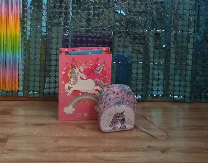 Фотография покупателя товара Рюкзак детский на молнии, «Выбражулька», цвет сиренево-розовый - Фото 2