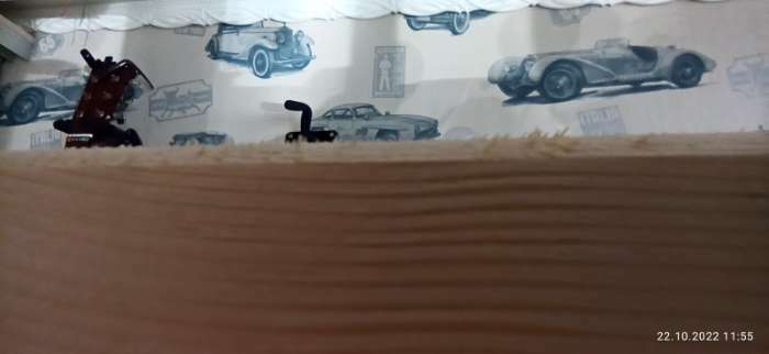 Фотография покупателя товара Двухъярусная кровать «Конти», 80 × 200 см, массив сосны, без покрытия - Фото 7
