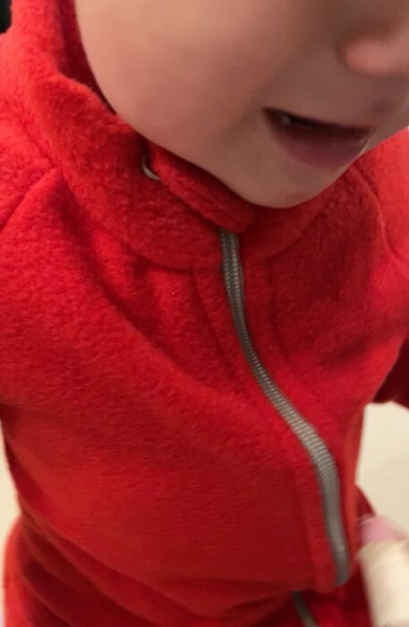 Фотография покупателя товара Комбинезон детский, цвет красный, рост 86-92 см (26)