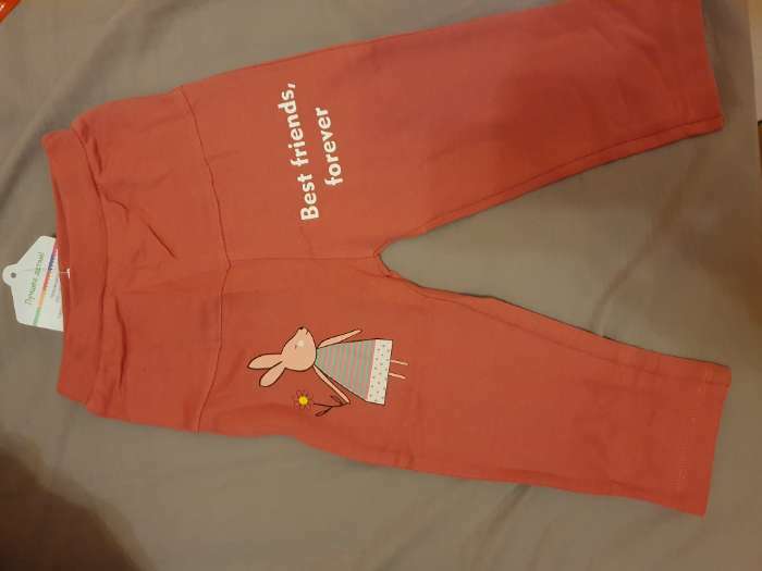 Фотография покупателя товара Штанишки для девочки, цвет светло-бордовый, рост 74 см - Фото 1