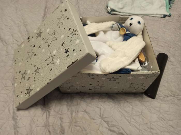 Фотография покупателя товара Коробка подарочная складная, упаковка, «Звёздные радости», 31,2 х 25,6 х 16,1 см