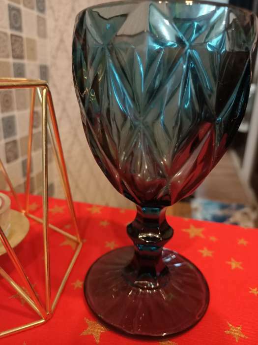 Фотография покупателя товара Набор бокалов стеклянных Magistro «Круиз», 250 мл, 8×15,3 см, 6 шт, цвет зелёный - Фото 5