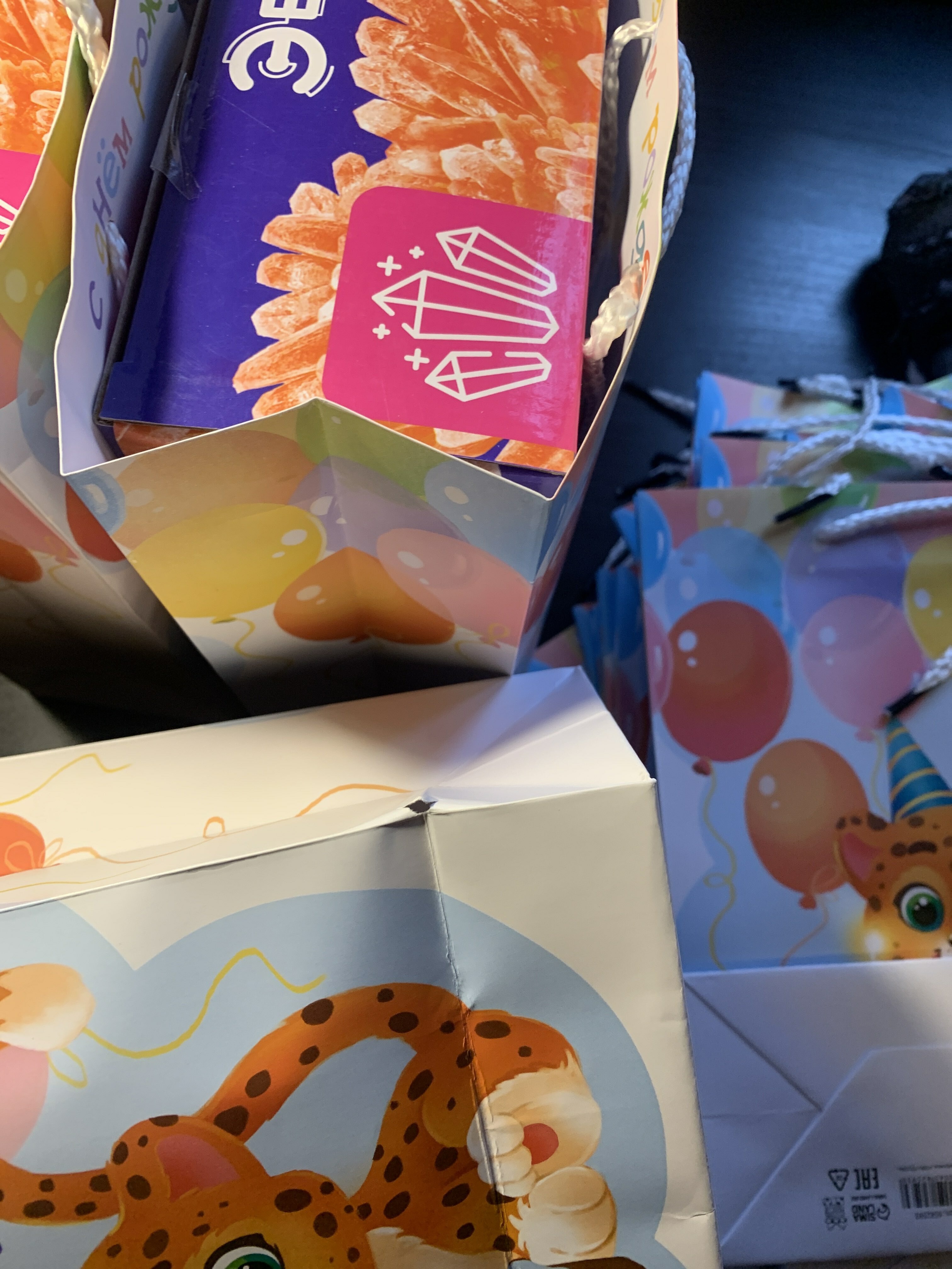 Фотография покупателя товара Пакет подарочный ламинированный, упаковка, «С Днём рождения », L 28 х 38 х 9 см - Фото 2