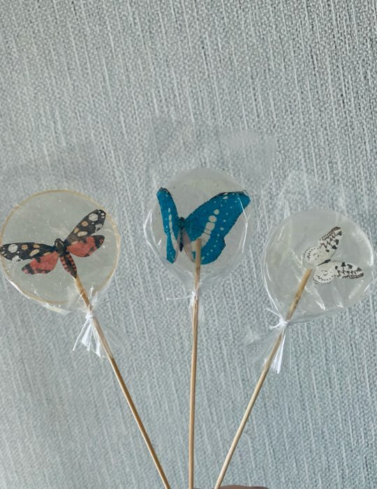 Фотография покупателя товара Вафельные картинки съедобные «Бабочки» для капкейков, торта KONFINETTA, 1 лист А5 - Фото 42