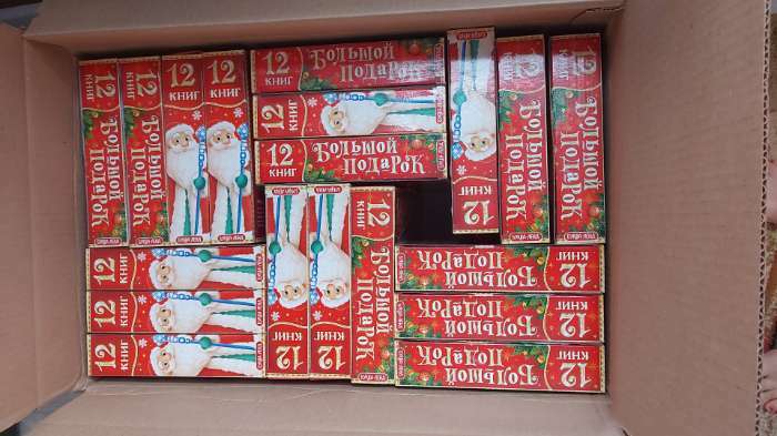 Фотография покупателя товара Новогодний набор «Буква-Ленд», 12 книг в подарочной коробке + 2 подарка - Фото 156