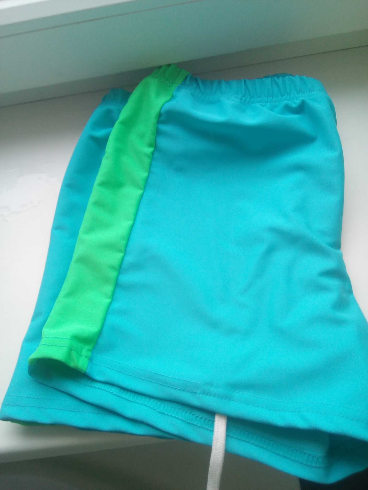 Фотография покупателя товара Плавки-шорты взрослые для плавания, размер 52, цвет синий - Фото 1
