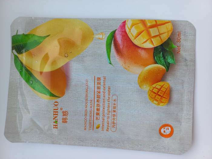 Фотография покупателя товара Тканевая маска для лица с манго, увлажняющая - Фото 4