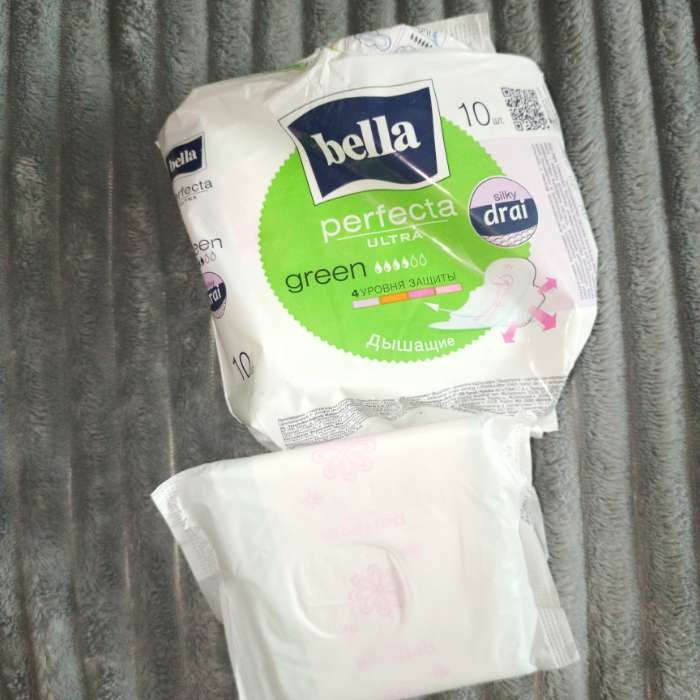 Фотография покупателя товара Гигиенические прокладки Bella Perfecta ULTRA Green, 10 шт. - Фото 1