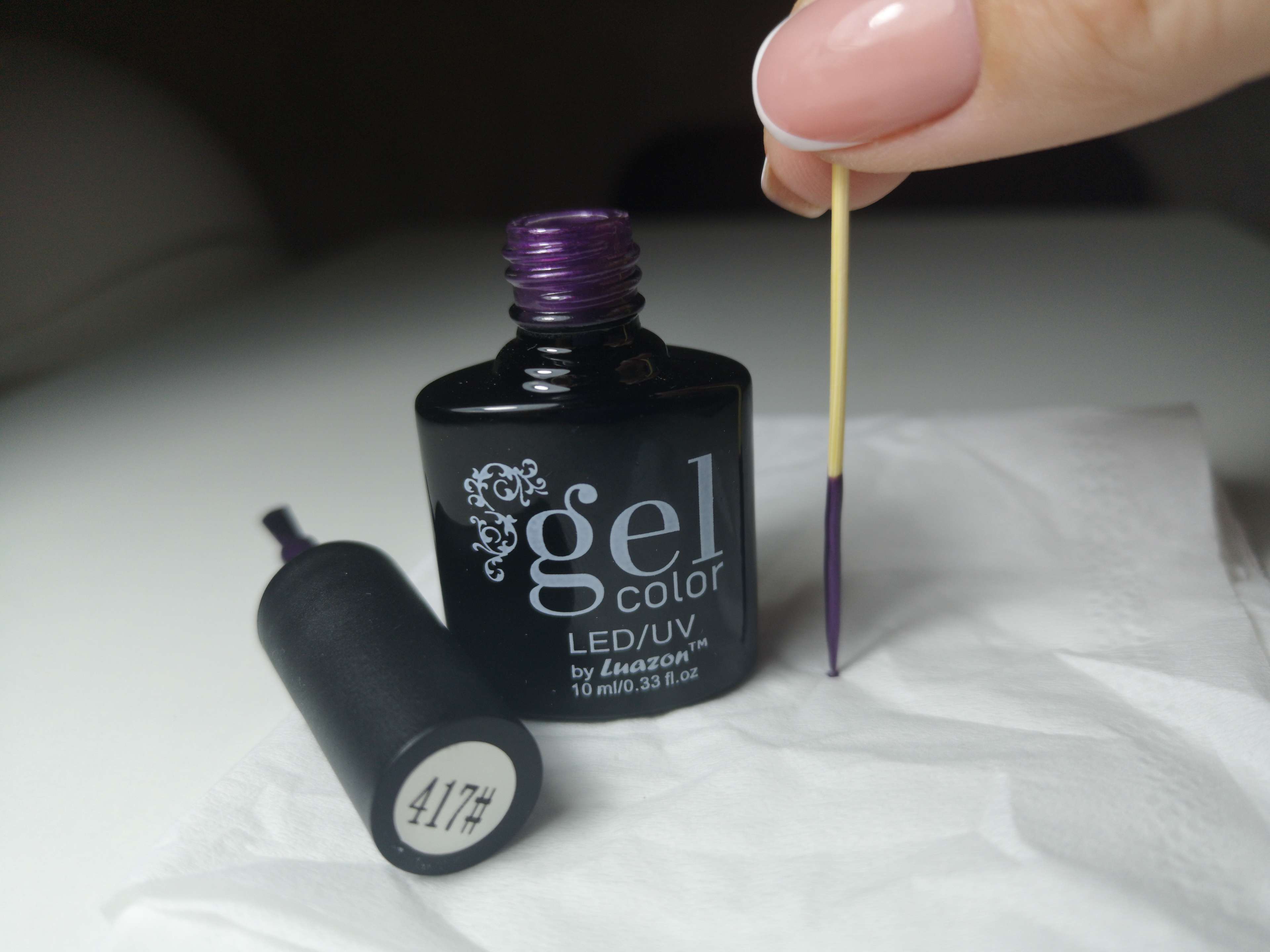 Фотография покупателя товара Гель-лак для ногтей, трёхфазный, LED/UV, с блёстками, 10мл, цвет 5284-417 тёмно-фиолетовый - Фото 79