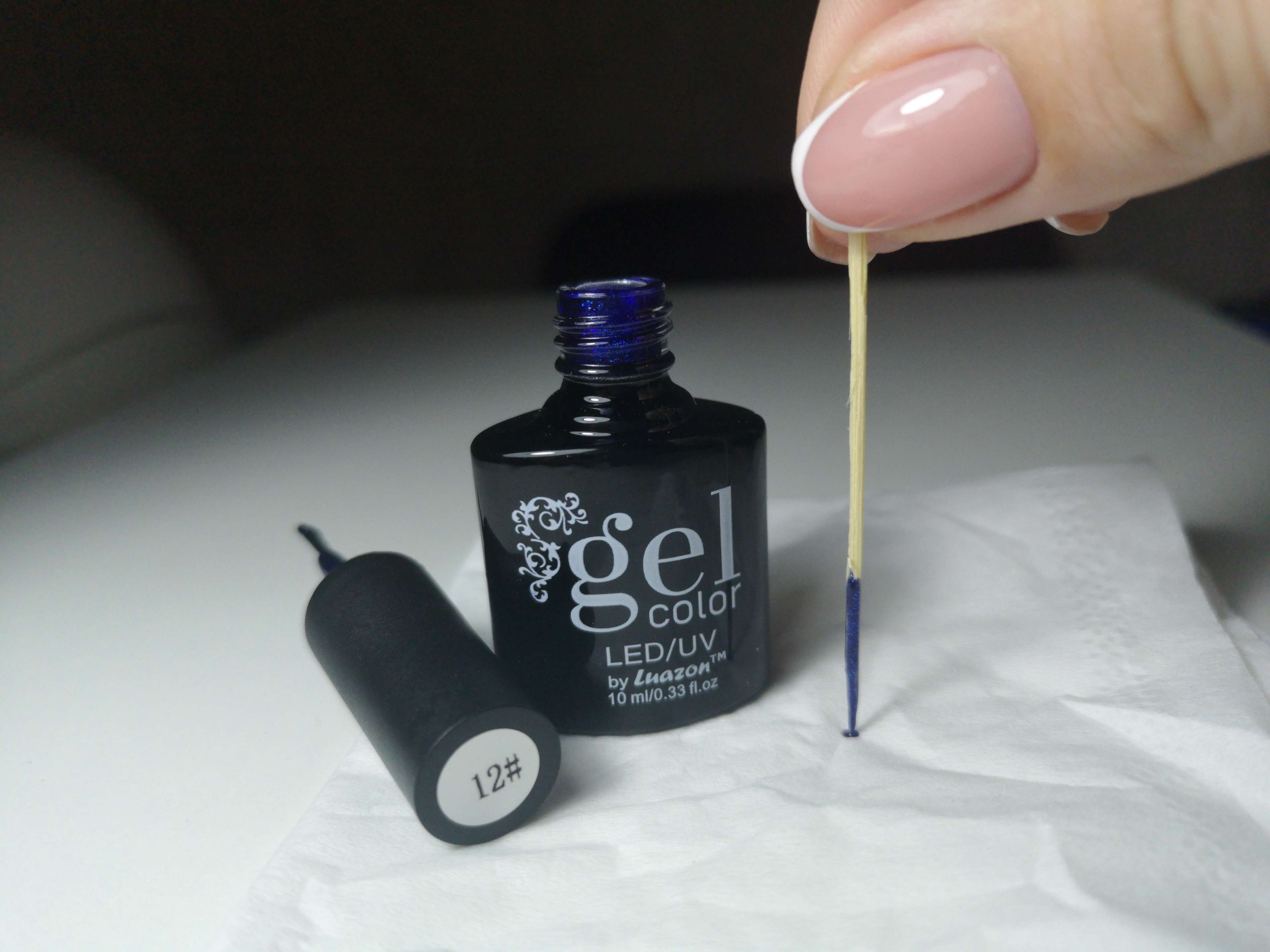 Фотография покупателя товара Гель-лак для ногтей "Горный хрусталь", трёхфазный LED/UV, 10мл, цвет 012 синий - Фото 8