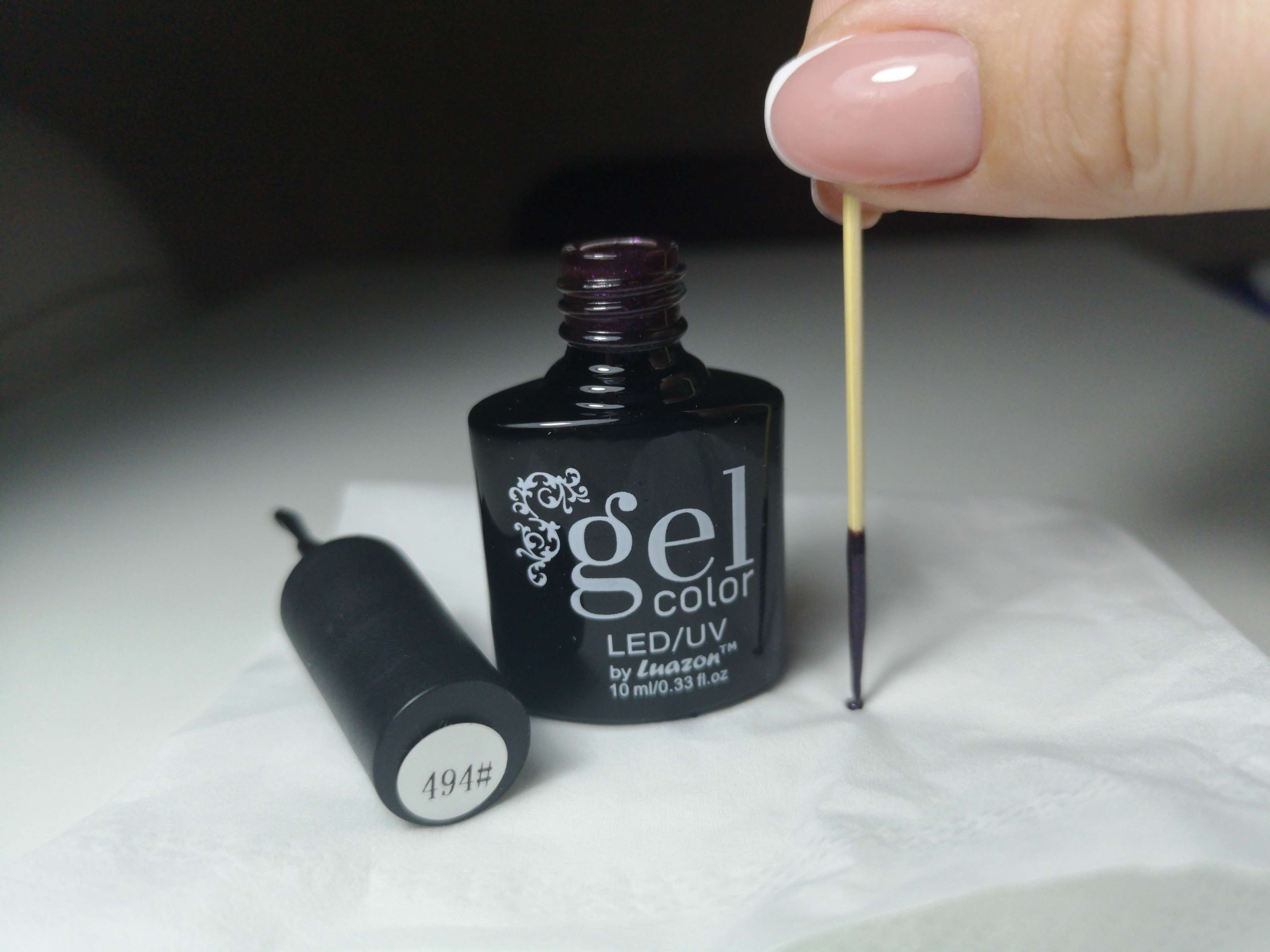 Фотография покупателя товара Гель-лак для ногтей, 5284-494, трёхфазный, LED/UV, 10мл, цвет 5284-494 тёмно-бордовый блёстки - Фото 18
