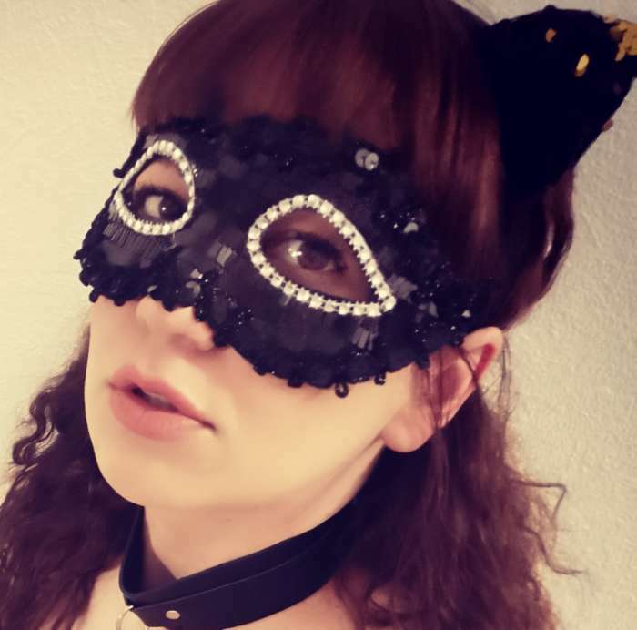 Фотография покупателя товара Карнавальная маска «Венеция», цвет чёрный - Фото 1