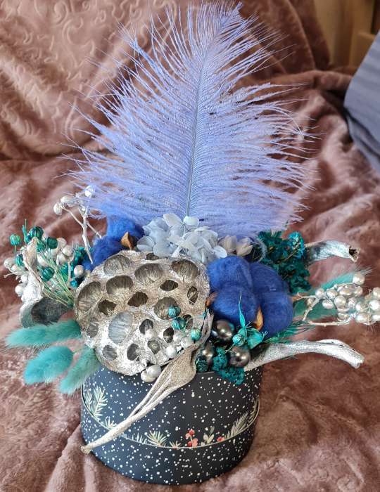 Фотография покупателя товара Перо страуса 200-250 мм, т.сиреневый - Фото 10