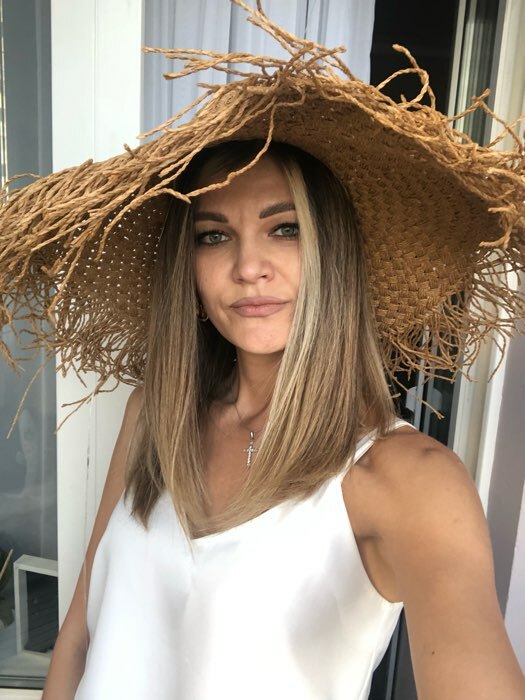 Фотография покупателя товара Шляпа женская MINAKU "Summer mood", размер 56-58, цвет коричневый