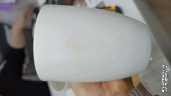 Фотография покупателя товара Кружка фарфоровая Доляна «Сердце», 350 мл, цвет белый - Фото 2