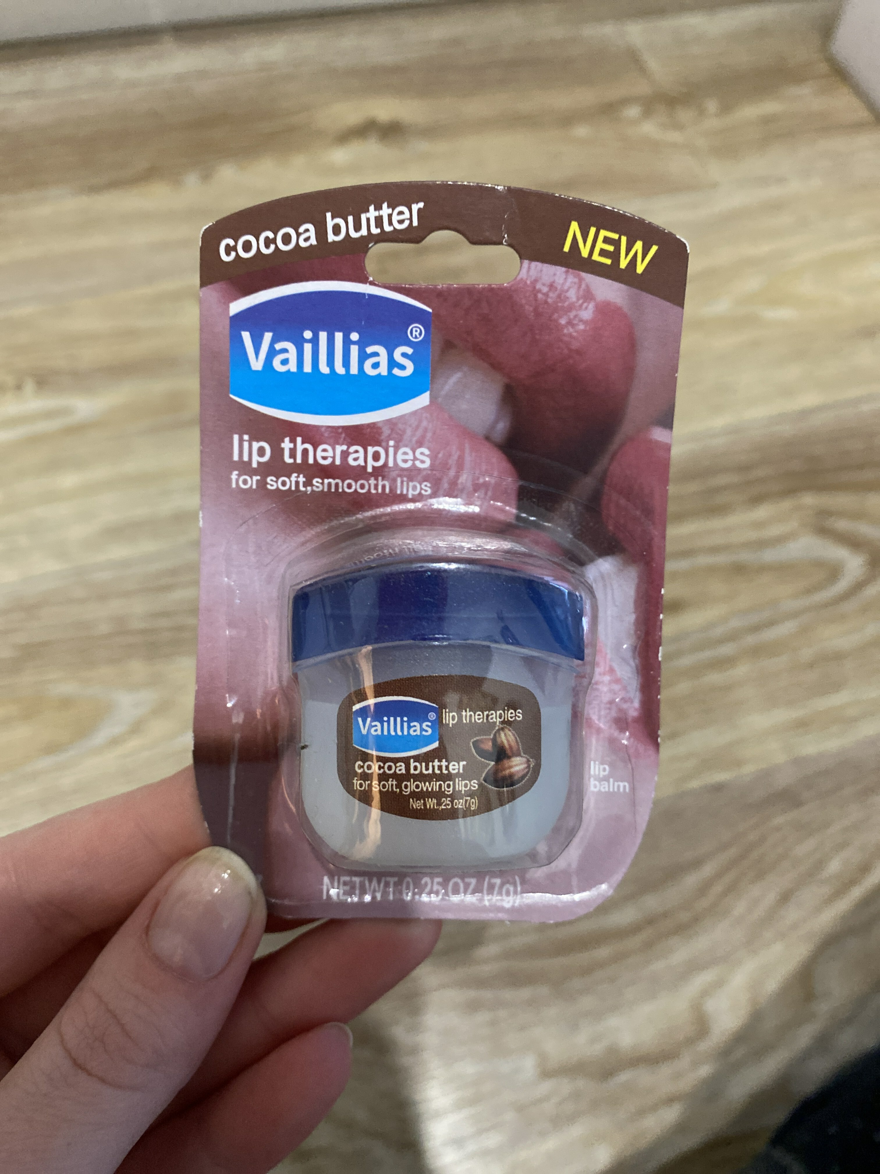 Фотография покупателя товара Вазелин косметический для губ с какао-маслом