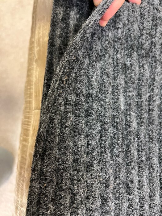Фотография покупателя товара Коврик влаговпитывающий Latt High, 40×60 см, латексная пропитка, цвет серый