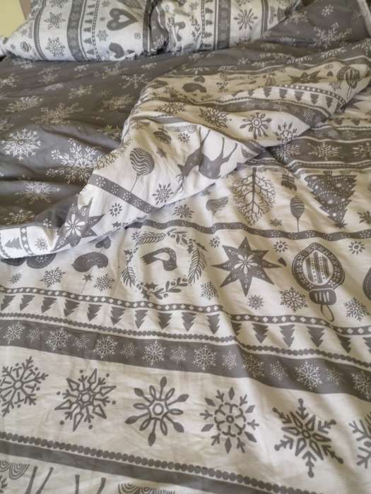 Фотография покупателя товара Постельное бельё 2-спальное «Этель. Скандинавский», бязь - Фото 2