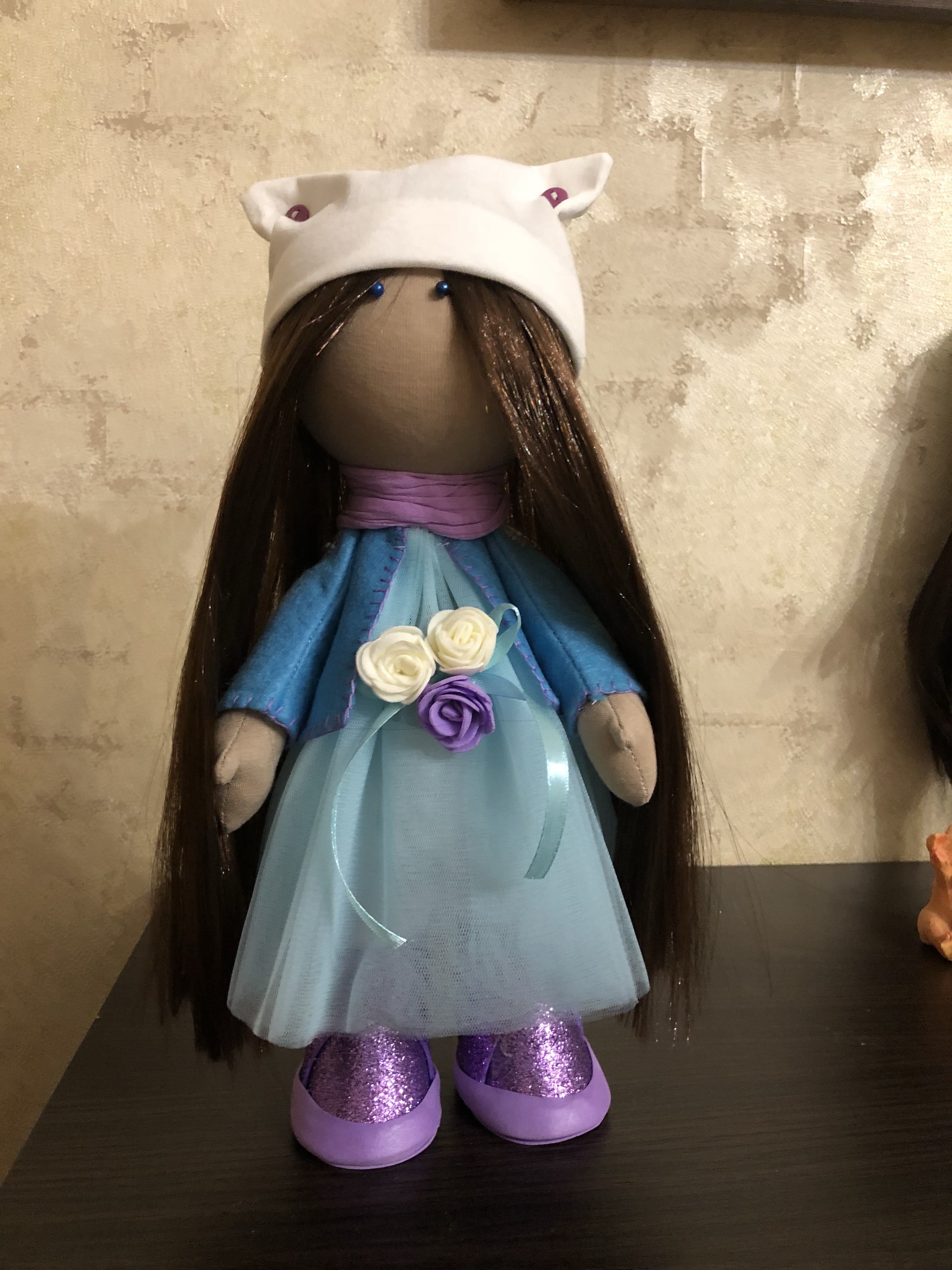 Фотография покупателя товара Набор для создания текстильной куклы Кл-007К - Фото 3
