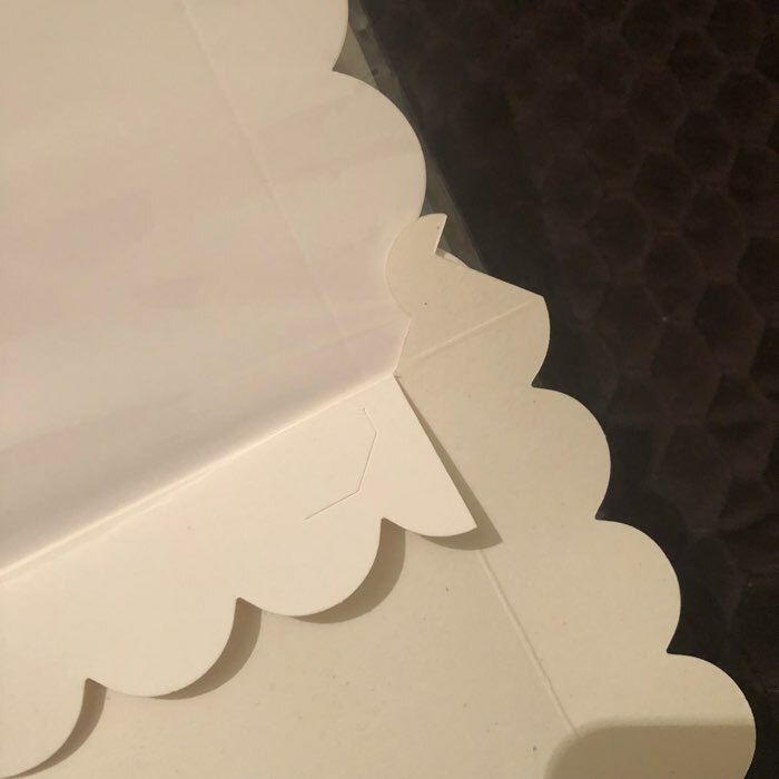 Фотография покупателя товара Коробочка для печенья, белая, 15 х 15 х 3 см - Фото 7
