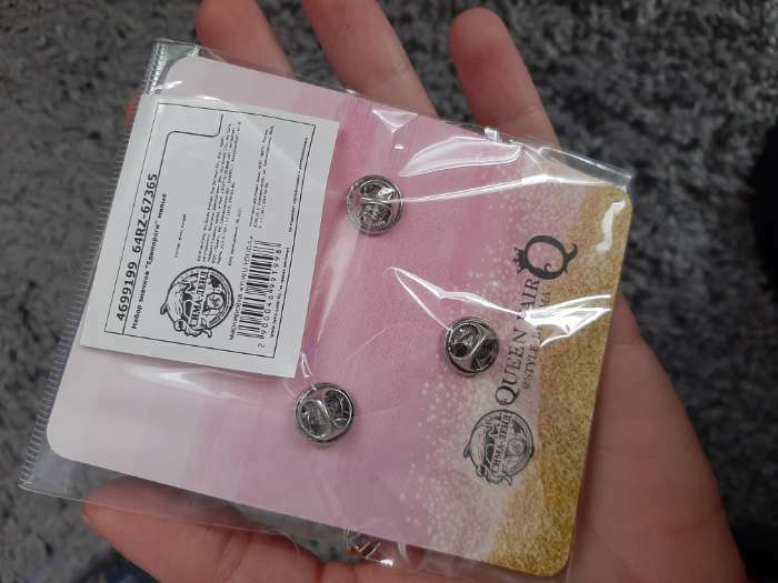 Фотография покупателя товара Набор значков (3 шт.) «Единороги» милые, форма МИКС, цветные - Фото 1