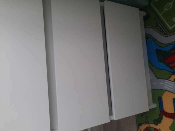 Фотография покупателя товара Пенал с 2-мя ящиками Мадера, 500х520х2100, Белый - Фото 15