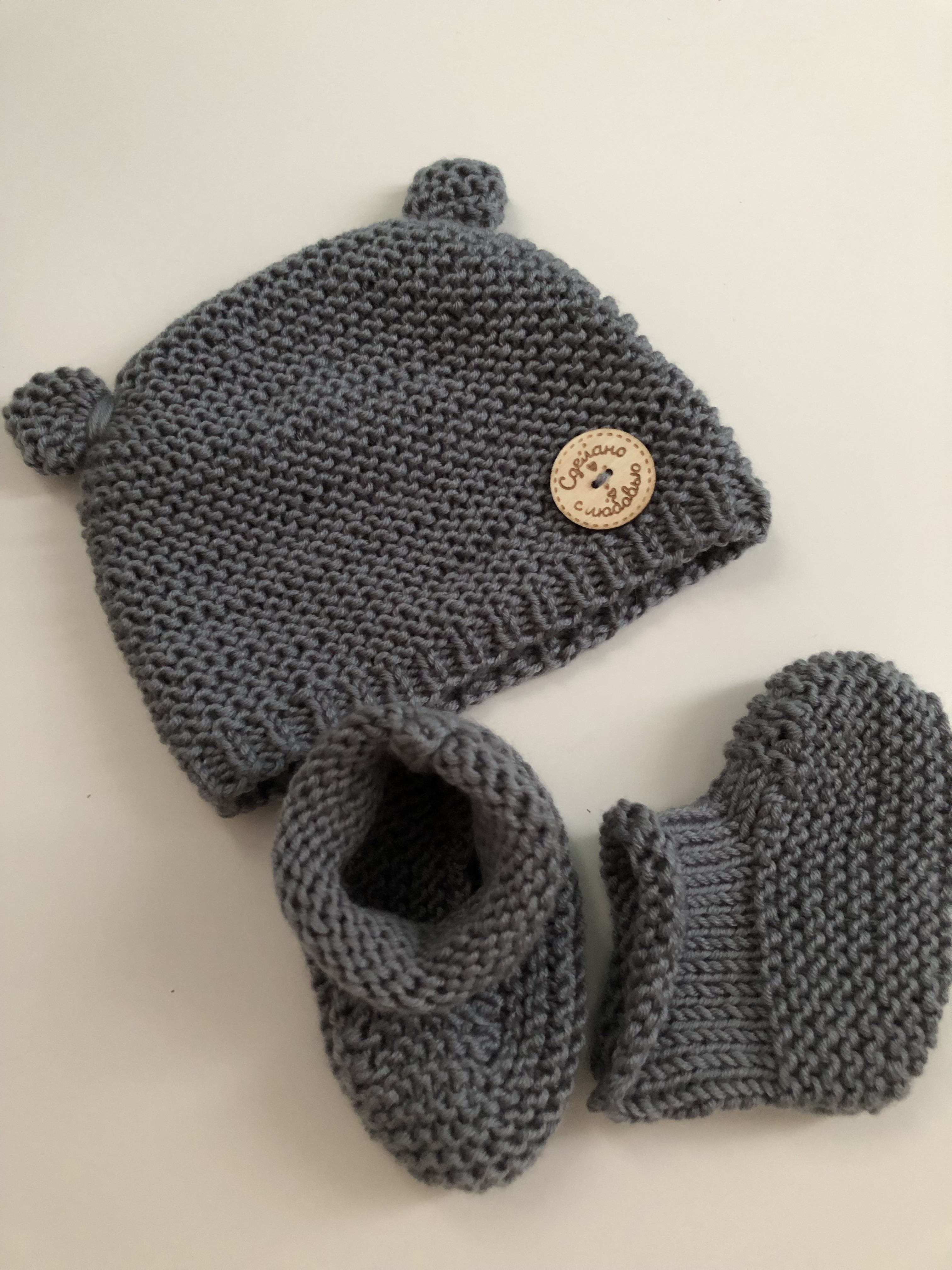 Фотография покупателя товара Костюмы для новорожденных «Мишка», набор для вязания, 16 × 11 × 4 см