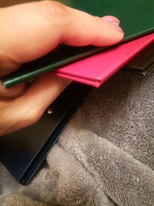 Фотография покупателя товара Папка-планшет с зажимом А4, 2 мм, Calligrata прочная, картон/бумвинил, красная (клипборд с крышкой) - Фото 2