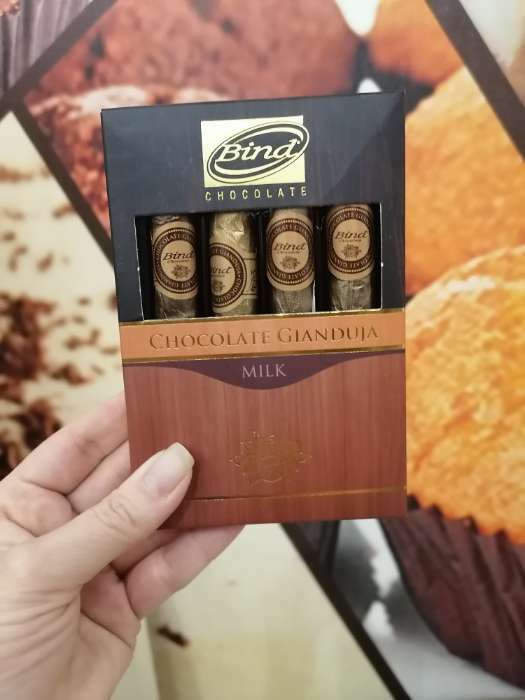 Фотография покупателя товара Шоколад Bind, сигары с начинкой, 100 г - Фото 2