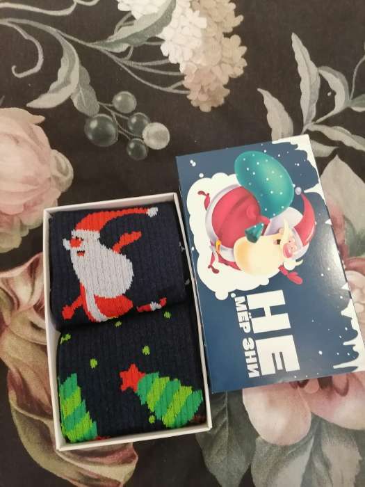 Фотография покупателя товара Носки мужские новогодние Chill размер 41-44, набор 2 пары - Фото 2