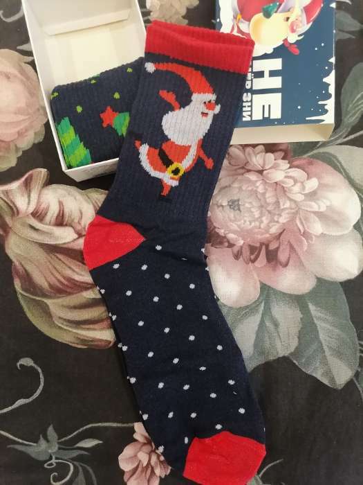 Фотография покупателя товара Носки мужские новогодние Chill размер 41-44, набор 2 пары - Фото 1