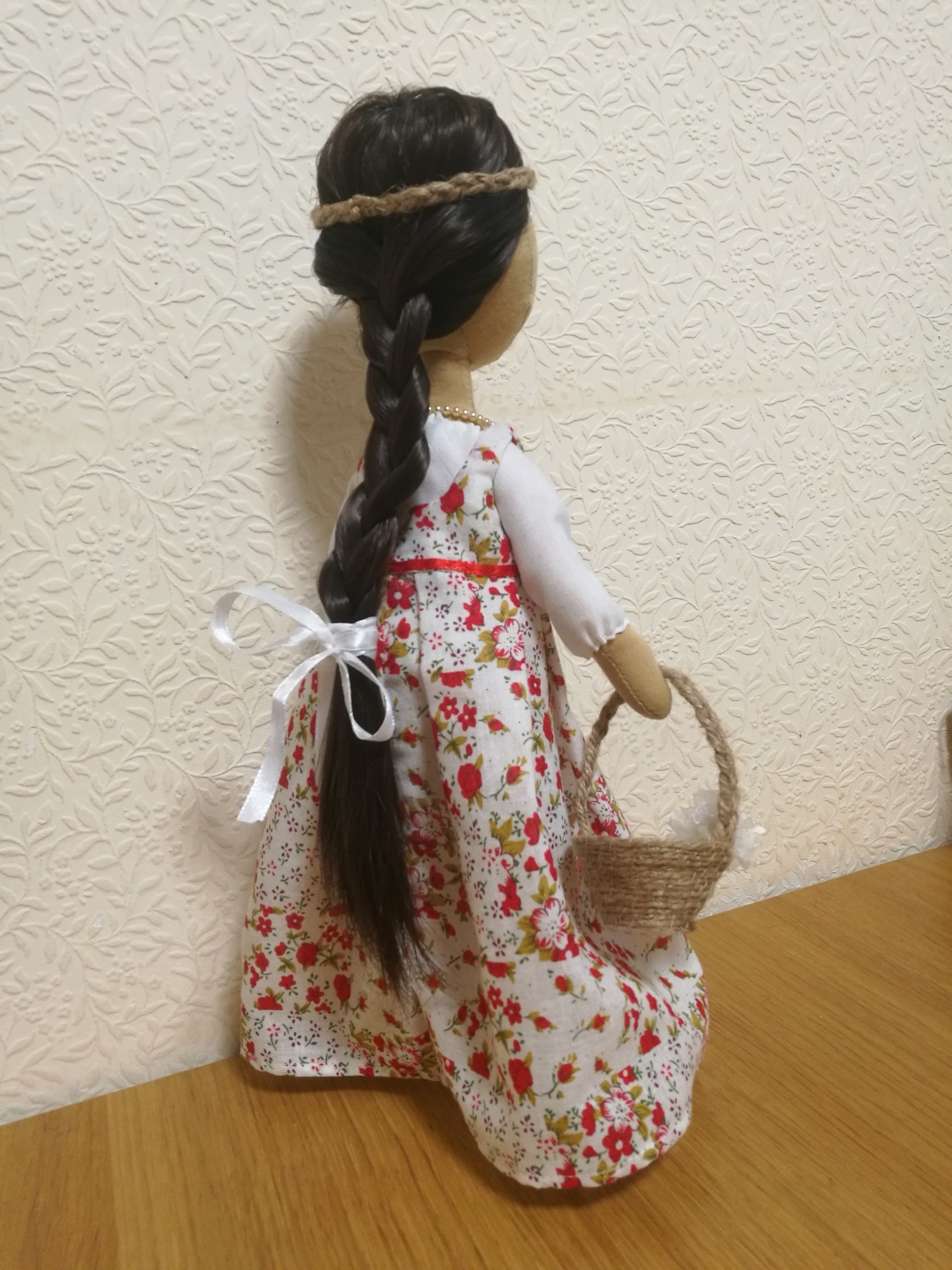 Фотография покупателя товара Набор для шитья. Интерьерная кукла «Василина», 30 см - Фото 14