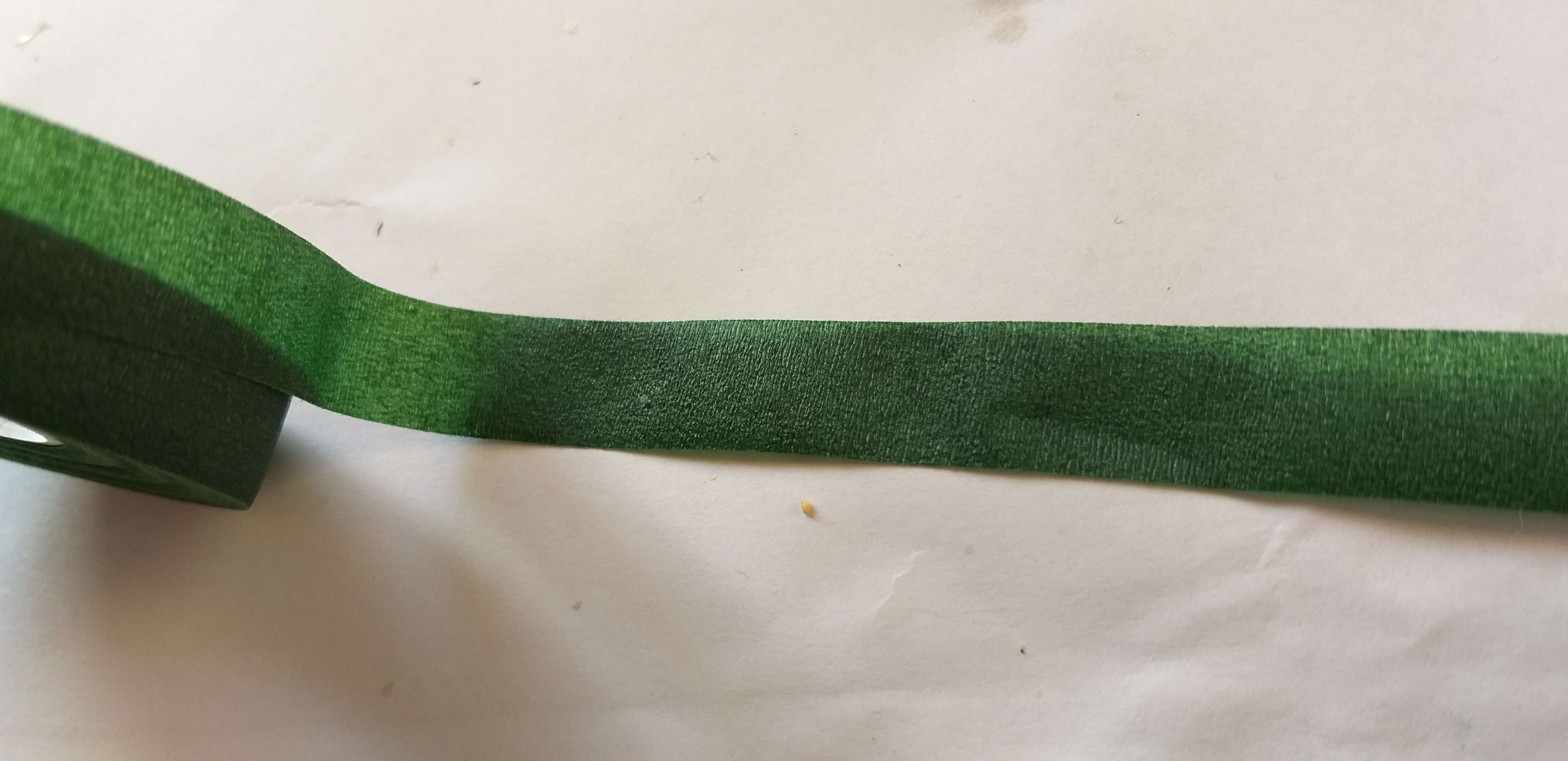 Фотография покупателя товара Тейп-лента "Тёмно-зелёная" намотка 27,3 метра ширина 1,2 см - Фото 6