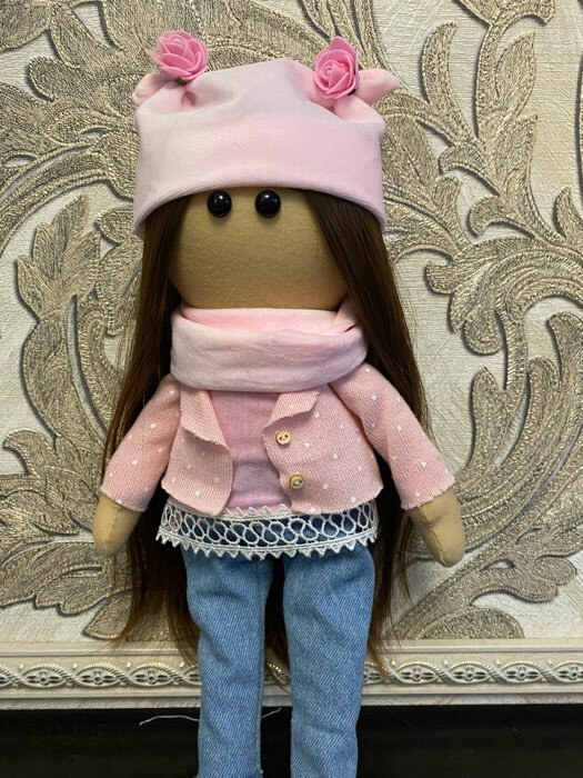 Фотография покупателя товара Набор для шитья. Интерьерная кукла «Нэтти», 30 см - Фото 1