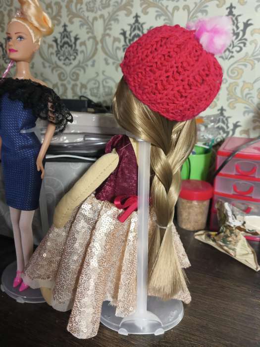 Фотография покупателя товара Набор для шитья. Интерьерная кукла «Лорен», 30 см - Фото 3