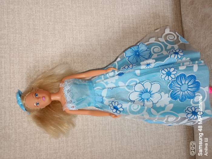 Фотография покупателя товара Одежда для кукол «Платье для принцессы», МИКС - Фото 3