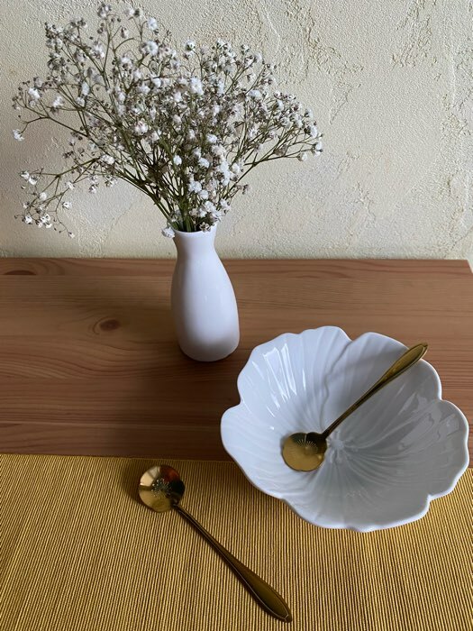 Фотография покупателя товара Ложка десертная Magistro «Цветок», длина 12,5 см, цвет серебро - Фото 1