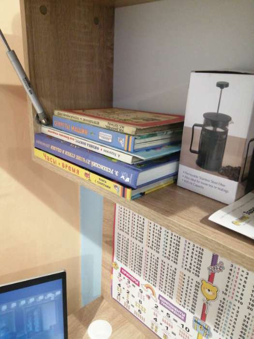Фотография покупателя товара Компьютерный стол «КСТ-14», угловой, цвет дуб сонома / белый, правый