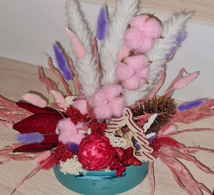 Фотография покупателя товара Сухоцветы «Лагурус», набор 30 шт., цвет белый - Фото 4