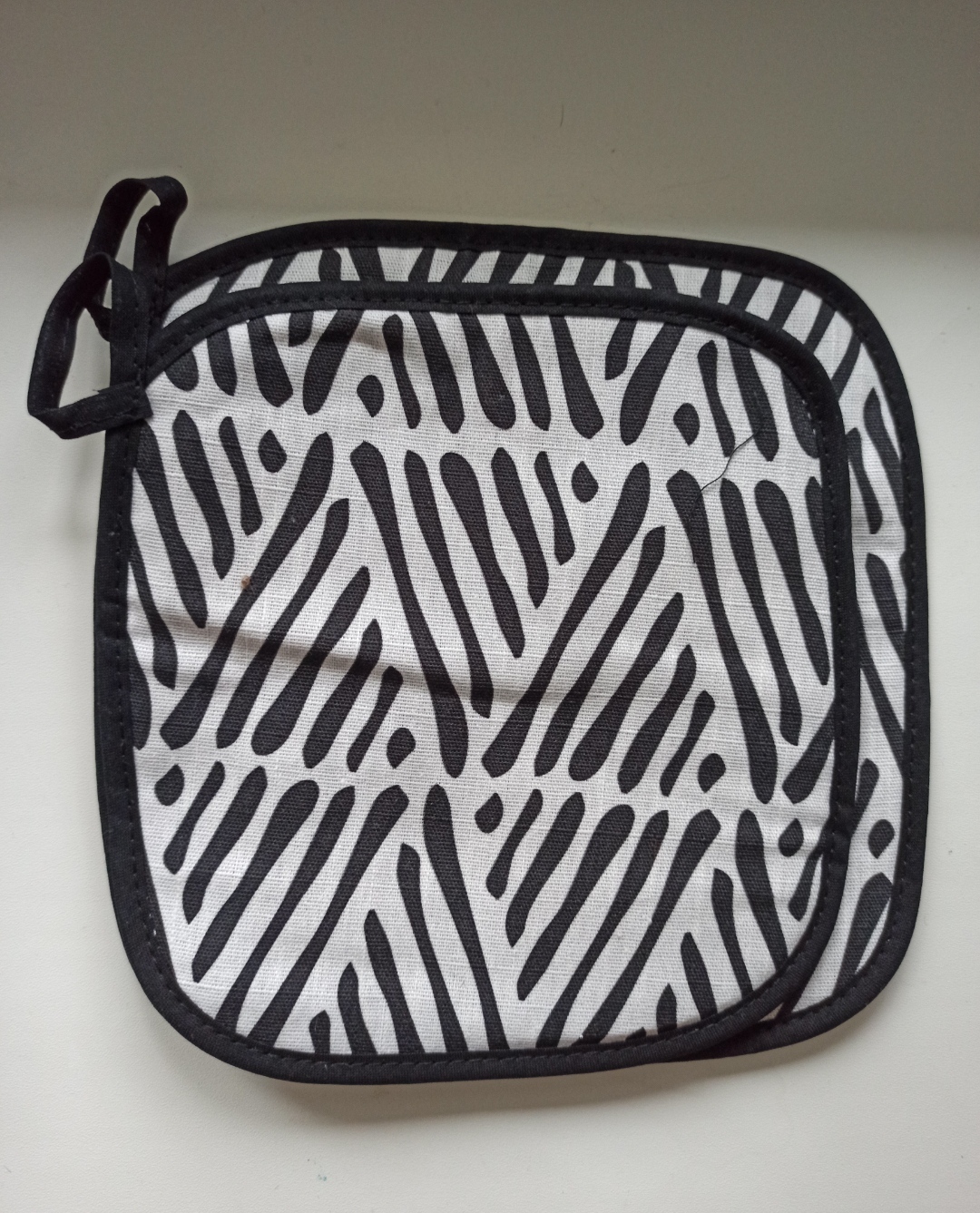 Фотография покупателя товара Прихватка "Этель" Марокко 19х19см,100% хлопок, репс 210 г/м2 - Фото 4