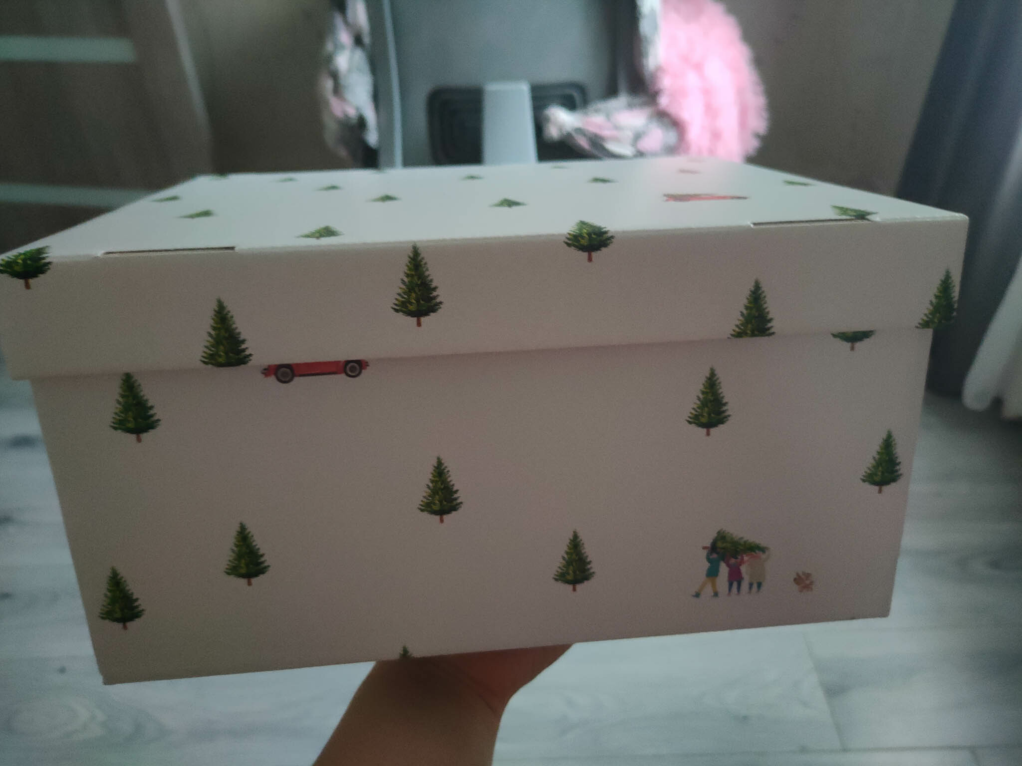 Фотография покупателя товара Складная коробка «Новый год», 31,2 х 25,6 х 16,1 см