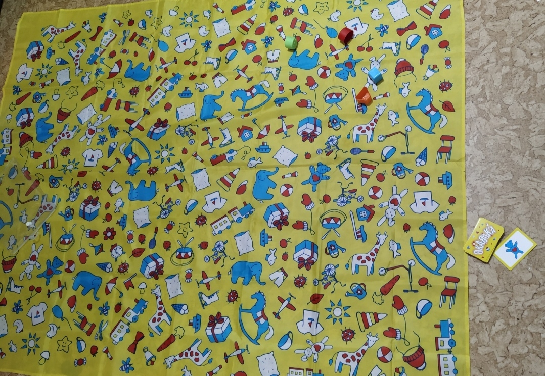 Фотография покупателя товара Детская игра «ОКАВОКА» с текстильным полем - Фото 1