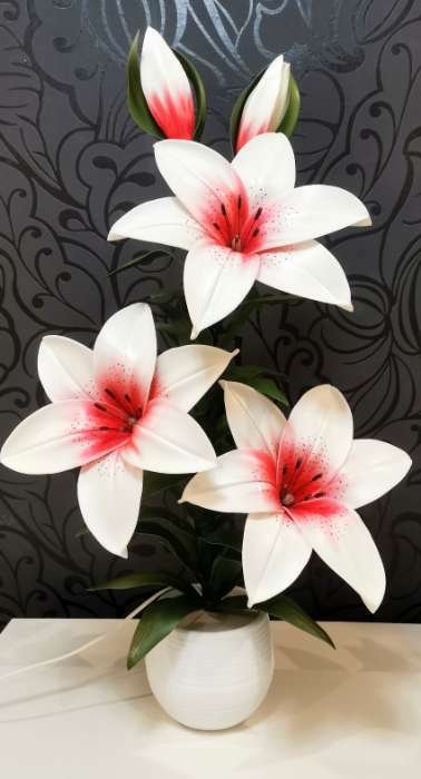 Фотография покупателя товара Горшок для цветов «Япония», 2 л, цвет белый - Фото 7