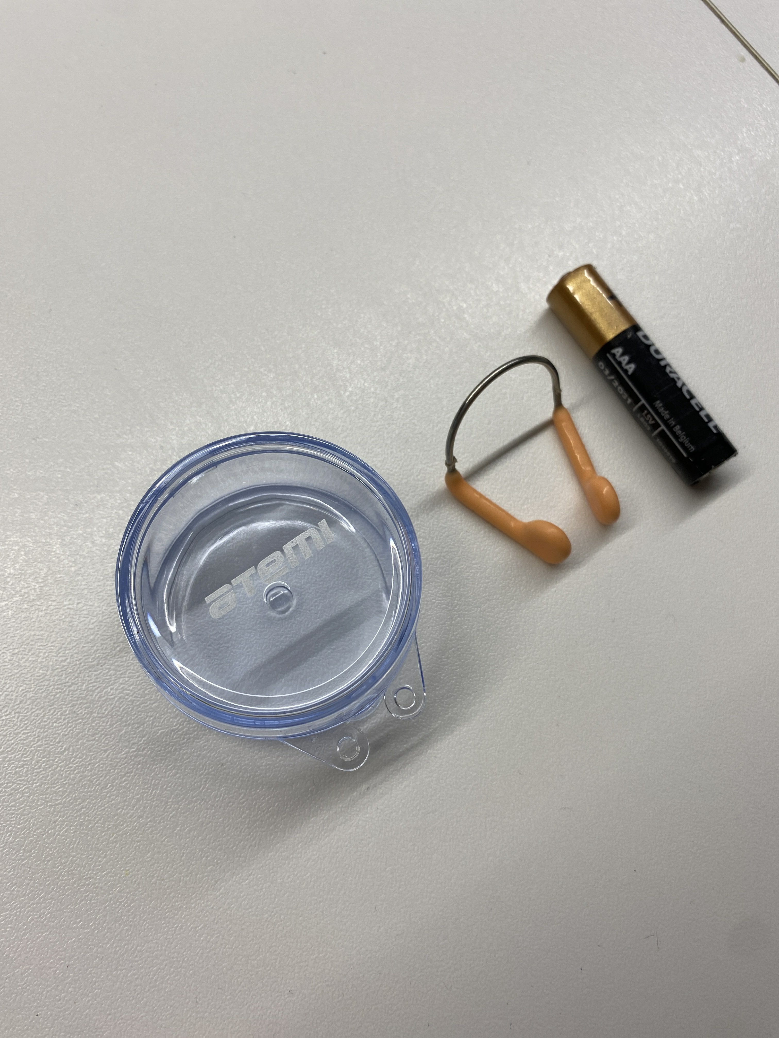 Фотография покупателя товара Зажим для носа Atemi AC1, ПВХ - Фото 1