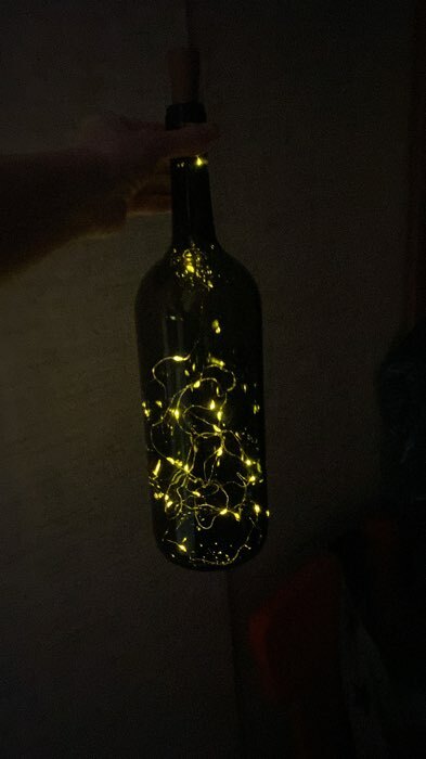 Фотография покупателя товара Гирлянда «Нить» 1 м роса с пробкой, IP20, серебристая нить, 10 LED, свечение фиолетовое, LR44х3 - Фото 89