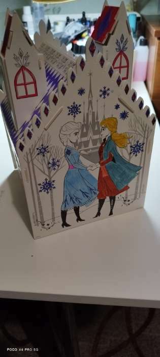 Фотография покупателя товара Дом-раскраска 3 в 1 «Холодное сердце», замок, набор для творчества, 16 × 18 × 22 см - Фото 4