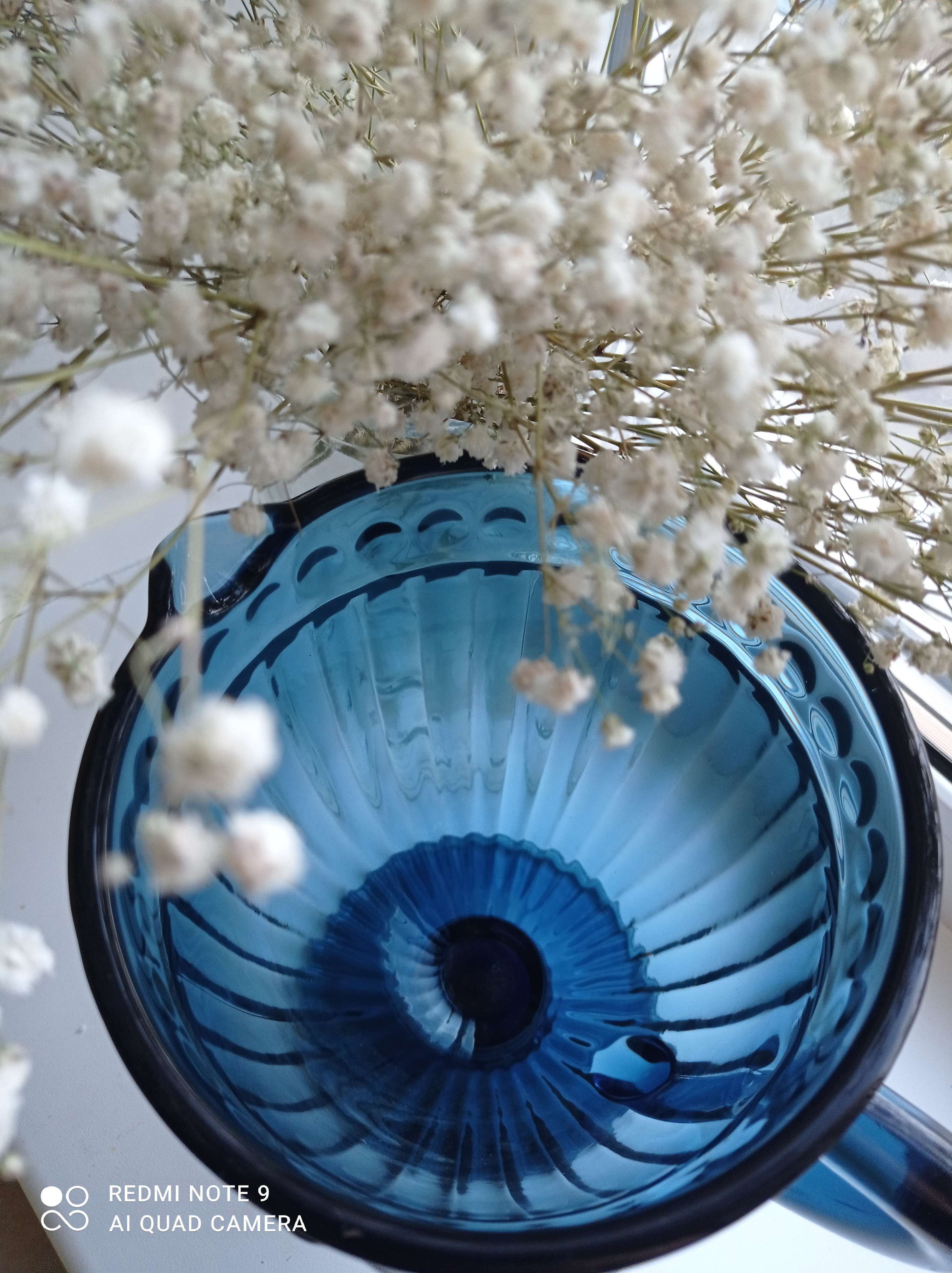 Фотография покупателя товара Кувшин стеклянный «Босфор», 1,1 л, цвет синий - Фото 2