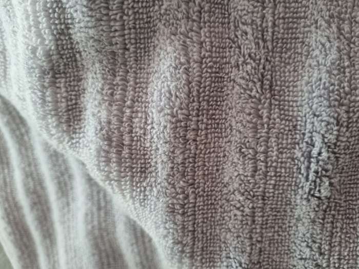 Фотография покупателя товара Полотенце махровое Этель "Waves" серый, 30х60 см, 100% хлопок, 460 гр/м2