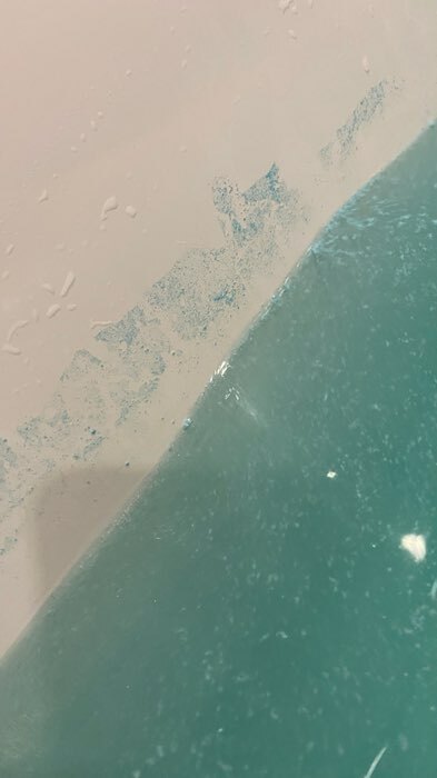Фотография покупателя товара Бомбочка для ванны с шиммером Crystal Blue, 120 г - Фото 3