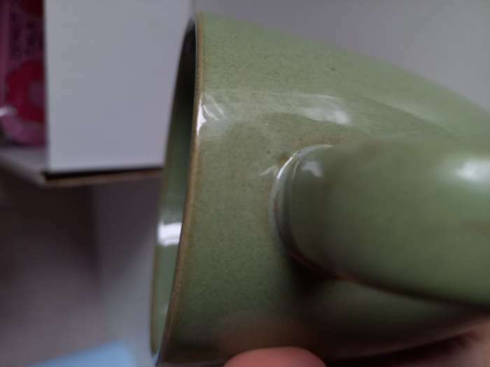 Фотография покупателя товара Кружка керамическая Доляна «Норди», 360 мл, цвет серый - Фото 4